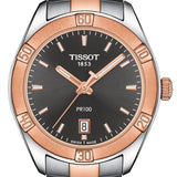 Tissot PR 100 Sport Chic Anthracite Dial Watch For Women - T101.910.22.061.00 Authentic Buy Shop Now