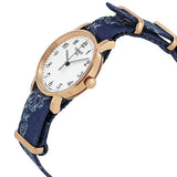 Tissot T Classic Everytime Small White Dial Blue NATO Strap Watch For Women - T109.210.38.032.00 Authentic Buy Shop Now