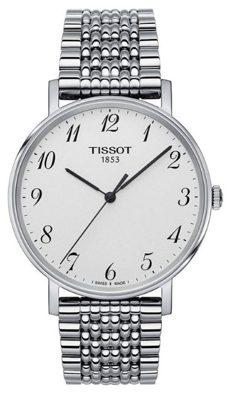 Tissot Everytime Desire Medium Silver Dial Silver Mesh Bracelet Watch For Men - T109.410.11.032.00 Authentic Buy Shop Now