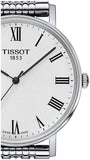 Tissot T Classic Everytime White Dial Silver Mesh Bracelet Watch For Men - T109.410.11.033.00 Authentic Buy Shop Now