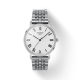 Tissot T Classic Everytime White Dial Silver Mesh Bracelet Watch For Men - T109.410.11.033.00 Authentic Buy Shop Now
