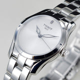 Tissot T Wave Silver Dial Silver Steel Strap Watch For Women - T112.210.11.031.00 Authentic Buy Shop Now