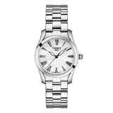 Tissot T Wave T Lady Mother of Pearl Dial Silver Steel Strap Watch For Women - T112.210.11.113.00 Authentic Buy Shop Now