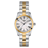 Tissot T Wave Quartz Mother of Pearl Dial Two Tone Steel Strap Watch for Women - T112.210.22.113.00 Authentic Buy Shop Now