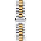 Tissot T Wave Quartz Mother of Pearl Dial Two Tone Steel Strap Watch for Women - T112.210.22.113.00 Authentic Buy Shop Now