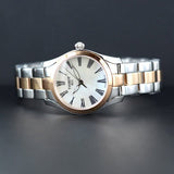 Tissot T Wave Quartz Mother of Pearl Dial Two Tone Steel Strap Watch for Women - T112.210.22.113.00 Authentic Buy Shop Now