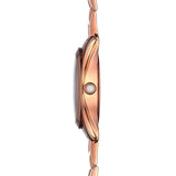 Tissot T Wave Mother of Pearl Dial Rose Gold Steel Strap Watch For Women - T112.210.33.113.00 Authentic Buy Shop Now