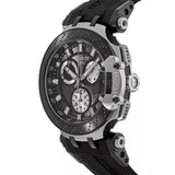 Tissot T Race Chronograph Anthracite Black Dial Black Silicone Strap Watch For Men - T115.417.27.061.00 Authentic Buy Shop Now