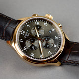 Tissot T Sport Chrono XL Classic Brown Dial Brown Leather Strap Watch For Men - T116.617.36.057.01 Authentic Buy Shop Now