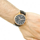 Tissot T Sport Chrono XL Classic Brown Dial Brown Leather Strap Watch For Men - T116.617.36.057.01 Authentic Buy Shop Now