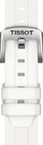 Tissot Seastar 1000 Mother of Pearl White Dial White Rubber Strap Watch for Women - T120.210.17.116.00 Authentic Buy Shop Now
