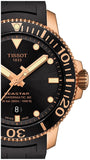 Tissot Seastar 1000 Powermatic 80 Black Dial Black Rubber Strap Watch for Men - T120.407.37.051.01 Authentic Buy Shop Now