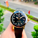 Tissot Seastar 1000 Powermatic 80 Black Dial Black Rubber Strap Watch for Men - T120.407.37.051.01 Authentic Buy Shop Now