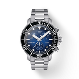 Tissot Seastar 1000 Chronograph Driver Blue Dial Silver Steel Strap Watch For Men - T120.417.11.041.01 Authentic Buy Shop Now