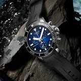 Tissot Seastar 1000 Chronograph Blue Dial Black Rubber Strap Watch For Men - T120.417.17.041.00 Authentic Buy Shop Now