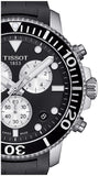 Tissot Seastar 1000 Chronograph Black Dial Black Rubber Strap Watch For Men - T120.417.17.051.00 Authentic Buy Shop Now