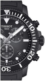 Tissot Seastar 1000 Chronograph Black Dial Black Rubber Strap Watch For Men - T120.417.37.051.02 Authentic Buy Shop Now