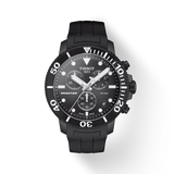 Tissot Seastar 1000 Chronograph Black Dial Black Rubber Strap Watch For Men - T120.417.37.051.02 Authentic Buy Shop Now