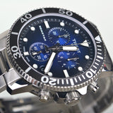 Tissot Seastar 1000 Chronograph Driver Blue Dial Silver Steel Strap Watch For Men - T120.417.11.041.01 Authentic Buy Shop Now