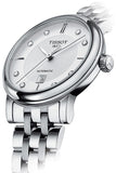 Tissot Carson Premium Automatic Lady Diamonds Silver Dial Silver Steel Strap Watch for Women - T122.207.11.036.00 Authentic Buy Shop Now