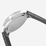 Tissot Carson Premium Lady Silver Dial Black Leather Strap Watch For Women - T122.210.16.033.00 Authentic Buy Shop Now