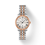 Tissot Carson Premium Lady Silver Dial Two Tone Steel Strap Watch For Women - T122.210.22.033.01 Authentic Buy Shop Now
