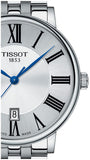 Tissot Carson Premium Silver Dial Silver Steel Strap Watch For Men - T122.410.11.033.00 Authentic Buy Shop Now