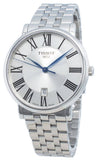Tissot Carson Premium Silver Dial Silver Steel Strap Watch for Men - T122.417.11.033.00 Authentic Buy Shop Now