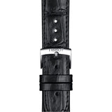 Tissot Carson Premium Silver Dial Black Leather Strap Watch For Men - T122.410.16.033.00 Authentic Buy Shop Now