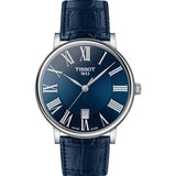 Tissot Carson Premium Blue Dial Blue Leather Strap Watch For Men - T122.410.16.043.00 Authentic Buy Shop Now