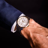 Tissot Carson Premium Powermatic 80 White Dial Two Tone Steel Strap Watch For Men - T122.407.22.031.00 Authentic Buy Shop Now