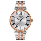 Tissot Carson Premium Powermatic 80 Silver Dial Two Tone Steel Strap Watch For Men - T122.407.22.033.00 Authentic Buy Shop Now