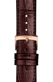 Tissot Carson Premium Powermatic 80 Silver Dial Brown Leather Strap Watch For Men - T122.407.36.033.00 Authentic Buy Shop Now