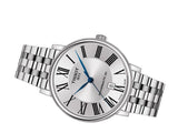 Tissot Carson Premium Lady Silver Dial Silver Steel Strap Watch For Women - T122.210.11.033.00 Authentic Buy Shop Now