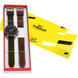 Tissot T Sport Supersport Chrono Tour De France Black Dial Black Nylon Strap Watch for Men - T125.617.17.051.00 Authentic Buy Shop Now