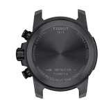 Tissot Supersport Chrono Black Dial Beige Nylon Strap Watch For Men - T125.617.37.051.01 Authentic Buy Shop Now