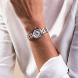 Tissot Bellissima Small Lady White Dial Two Tone Steel Strap Watch For Women - T126.010.22.013.01 Authentic Buy Shop Now