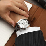 Tissot Gentleman Powermatic 80 Silicium Silver Dial Brown Leather Strap Watch For Men - T127.407.16.031.01 Authentic Buy Shop Now