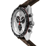 Tissot T Sport PRS 516 Chronograph Silver Dial Brown Leather Strap Watch for Men - T131.617.16.032.00 Authentic Buy Shop Now