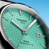 Tissot PRX Powermatic 80 Automatic Mint Green Dial Silver Steel Strap Watch for Men - T137.407.11.091.01 Authentic Buy Shop Now
