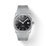 Tissot PRX Powermatic 80 Black Dial Silver Steel Strap Watch For Men - T137.407.11.051.00 Authentic Buy Shop Now
