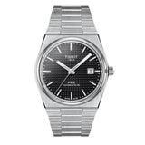 Tissot PRX Powermatic 80 Black Dial Silver Steel Strap Watch For Men - T137.407.11.051.00 Authentic Buy Shop Now