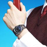 Tissot Powermatic 80 Automatic Gradient Blue Dial Silver Steel Strap Watch for Men - T137.407.11.051.01 Authentic Buy Shop Now