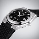 Tissot PRX Black Dial Black Rubber Strap Watch For Men - T137.410.17.051.00 Authentic Buy Shop Now