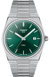 Tissot PRX Green Dial Silver Steel Strap Watch For Men - T137.410.11.091.00 Authentic Buy Shop Now