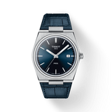 Tissot PRX Blue Dial Blue Leather Strap Watch for Men - T137.410.16.041.00 Authentic Buy Shop Now