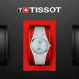Tissot PRX Powermatic 80 Ice Blue Dial Silver Steel Strap Watch for Men - T137.207.11.351.00 Authentic Buy Shop Now