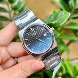 Tissot Powermatic 80 Automatic Gradient Blue Dial Silver Steel Strap Watch for Men - T137.407.11.051.01 Authentic Buy Shop Now