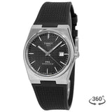 Tissot PRX Black Dial Black Rubber Strap Watch For Men - T137.410.17.051.00 Authentic Buy Shop Now