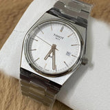 Tissot PRX Quartz Silver Dial Silver Steel Strap Watch for Men - T137.410.11.031.00 Authentic Buy Shop Now